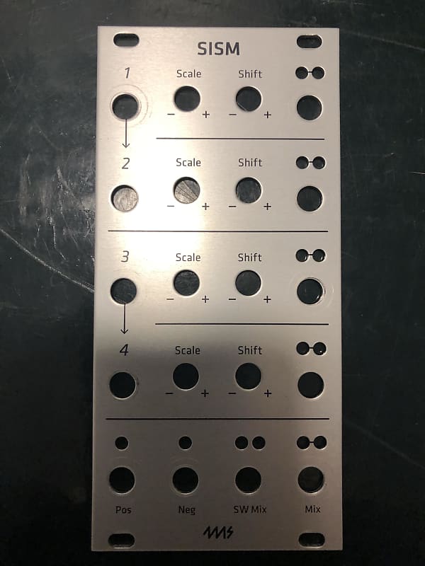 Grayscale 4MS SISM Eurorack Silver Panel - FREE Shipping :) image 1