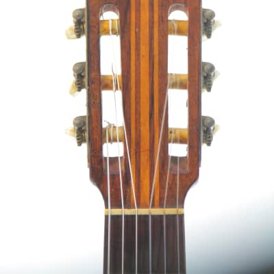 Sentchordi Hermanos ~1880 - an excellent classical guitar made in Spain during Torres' lifetime - video! image 5
