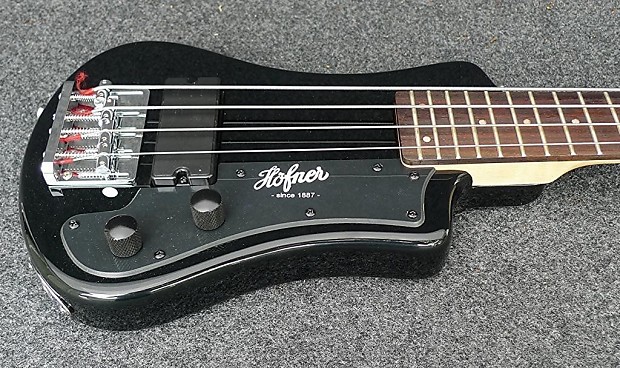 新品未使用●左利用Black Hofner Shorty Bass Guitar Hofner HCTSHBKO Shorty Travel Guitar - Black Finish : Amazon