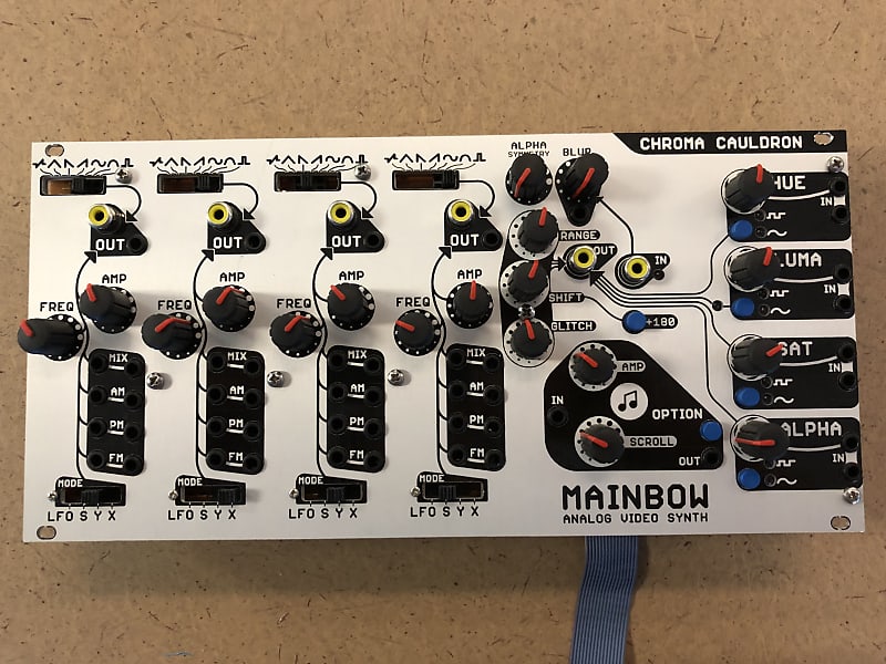 Chroma Cauldron Mainbow V2 Video Synthesizer | Reverb