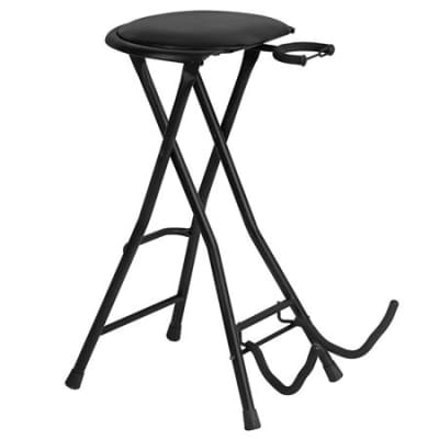 On Stage Stands DT7500 Guitarist Stool with Footrest image 2