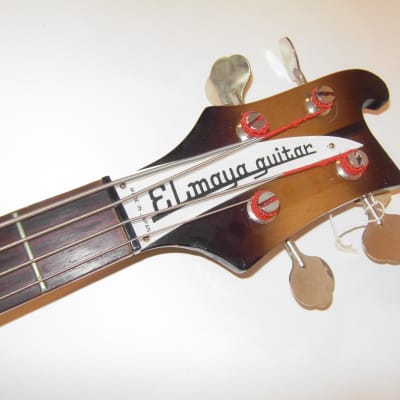 sehr seltener el maya Bass stereo output 1976 gebaut in Japan bass guitar Bassgitarre 4001 Kopie image 3