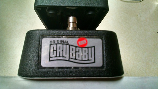 VTG ORIGINAL BASS CRY BABY Pedal Model GCB-100 by JIM DUNLOP