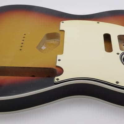 BloomDoom Nitro Lacquer Aged Relic 3 Tone Sunburst T-Style Vintage Custom Guitar Body image 6