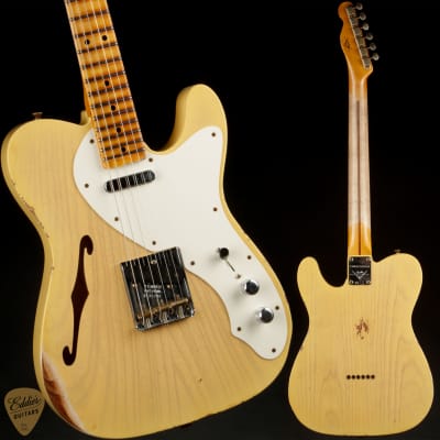 Fender Custom Shop Limited Edition 50s Tele Thinline Relic - Natural Blonde 2022 Fall Custom Shop Event for sale