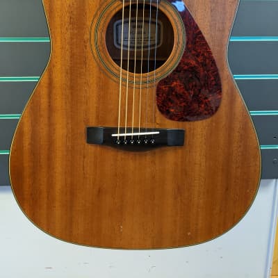 Yamaha FG502M Natural Open-Pore Acoustic Guitar image 2