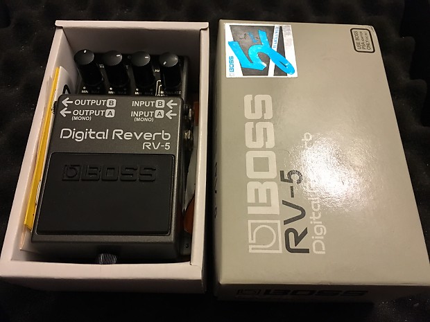 Boss RV-5 RV5 Digital Reverb w/ Box & Papers! | Reverb