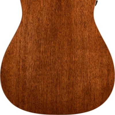 Fender Malibu Classic Electro-Acoustic Guitar, Aged Cognac Burst image 3