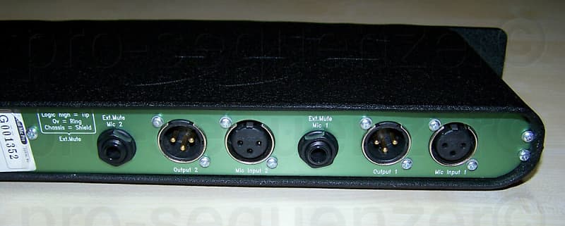 Focusrite Dual Mic-Pre Green Series MP-GRN1 High-End Mic Vorverstärker