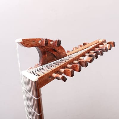 Immagine Handmade 13 Course Renaissance Baroque Archlute - Mahogany and Rosewood Material  + Hardcase - 4