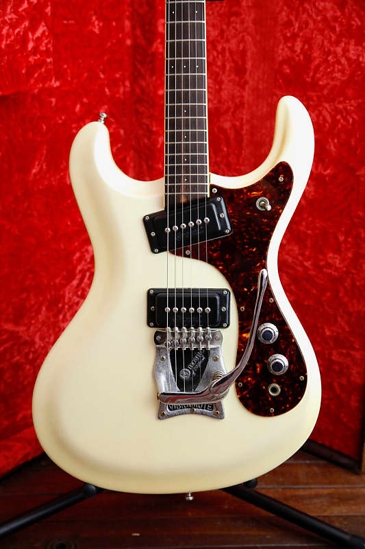 Mosrite Of California Ventures '65 Reissue Made in USA Pearl