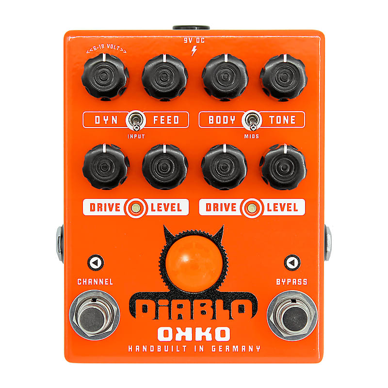 Okko Diablo Dual Overdrive Pedal | Reverb Canada