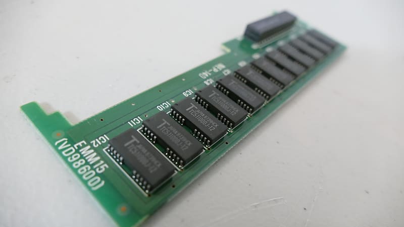Yamaha EMM-15 Sample RAM Module (1 Pc.) For TX16W Sampler image 1