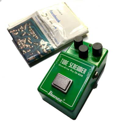 *ERIC JOHNSON OWNED* Vintage Ibanez TS808 'R Logo' RC4558P Guitar Effects Pedal image 3