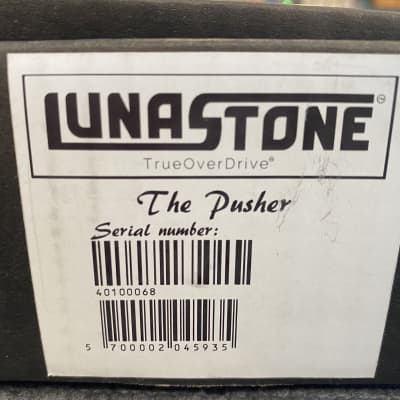 Lunastone The Pusher Clean Boost - Grey Sparkle image 8