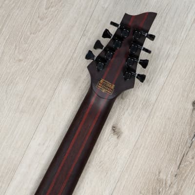 Schecter John Browne Tao-8 8-String Guitar, Ebony Fretboard, Satin Trans Purple image 9