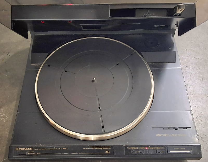 Pioneer PL-L550 1976-78 - Black  			