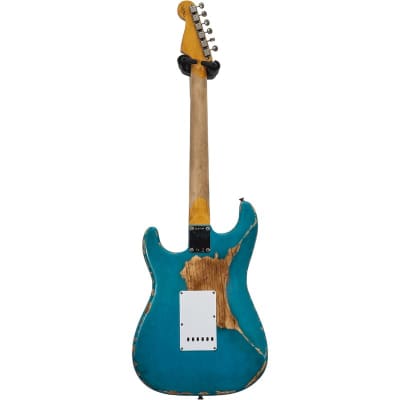 Fender Custom Shop 1963 Stratocaster Super Heavy Relic, Tao Turquoise image 6