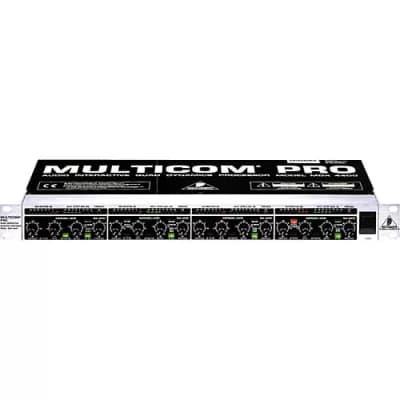 Behringer Multicom Pro MDX4400 4-Channel Audio Interactive Dynamics Processor 2000s - Black / Silver image 1