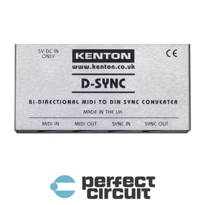 Kenton D-Sync Bi-Directional MIDI to DIN Sync Converter image 1
