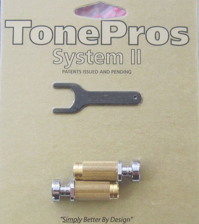 TonePros SS1-C Standard Locking Studs Chrome image 1