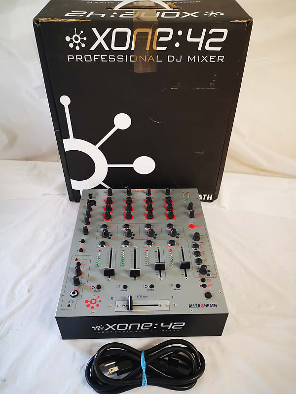 Allen & Heath XONE:42 Professional Four Channel DJ Mixer Excellent Gently  Used Condition -