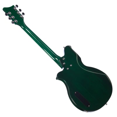 Airline Guitars MAP FM Greenburst Flame - Upgraded Vintage Reissue Electric Guitar - NEW! image 8