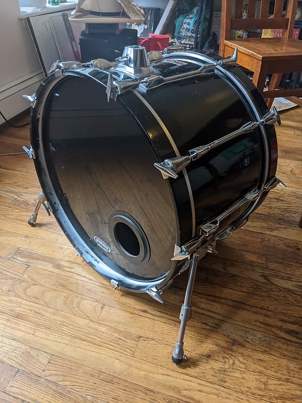 Yamaha Recording Bass Drum BD-922ra 1980s Black | Reverb