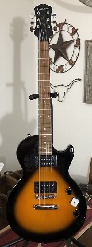 2022 Epiphone Les Paul Special II Electric Guitar Vintage Sunburst Plus Extras image 1
