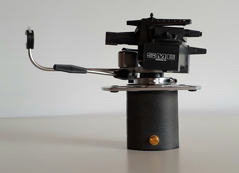 SME 3009 series III Precision pick-up Arm Satin Black #331786 Unopened, unused Complete set. Comes in original box.  			