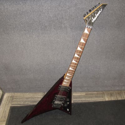 Jackson Randy Rhoads RR3 Crimson Red Swirl Flying V Guitar