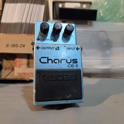 Boss CE-3 Chorus Pedal - Black Label 1980's Made in Japan
