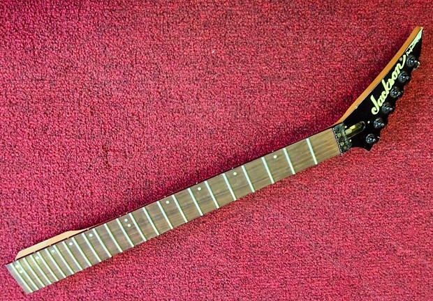Jackson Professional Guitar NECK Reverse Headstock Rosewood 24 Frets Dot
