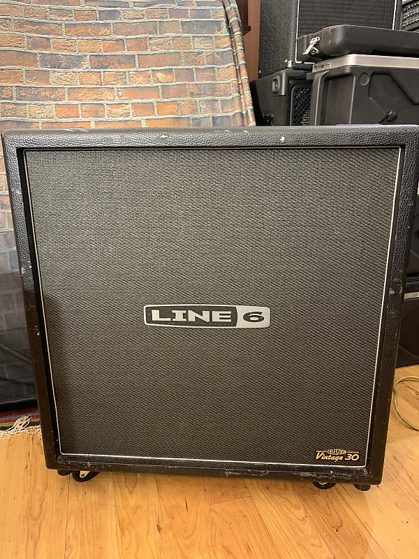 Line 6 4x12 With (4) Celestion Vintage 30 Speaker Cabinet | Reverb