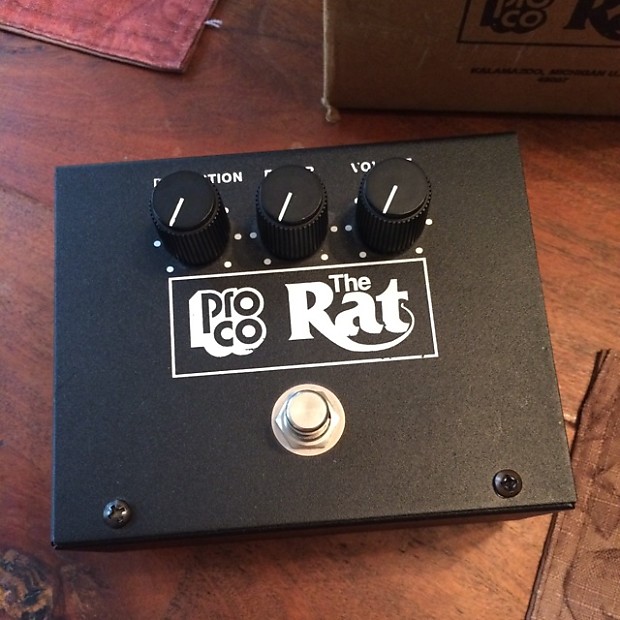 ProCo Rat Vintage Reissue 1991-2005 Black | Reverb