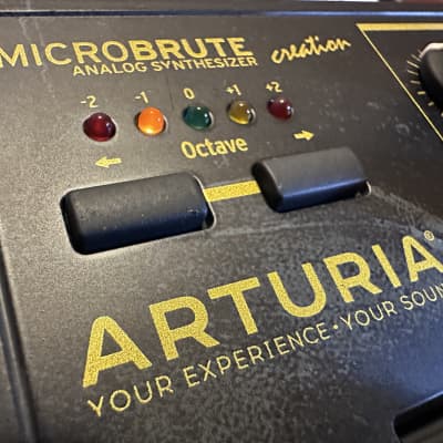 Arturia MicroBrute Creation 25-Key Synthesizer 2018 - 2020 - Black