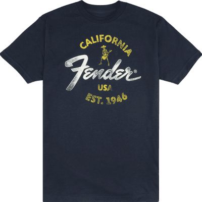 Immagine Fender Baja Blue T-Shirt L - 1