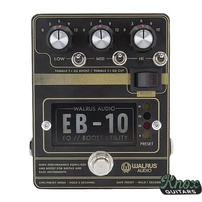 Reverb.com listing, price, conditions, and images for walrus-audio-eb-10