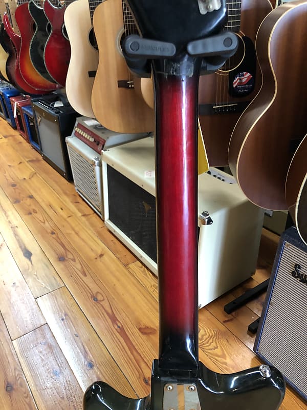 1960's Teisco Tulio EJ-2 MIJ Japan w/case,strap,cable | Reverb