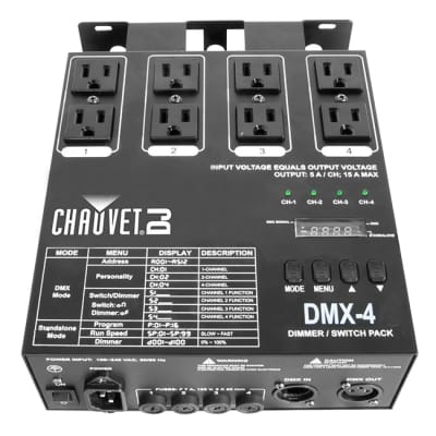 Chauvet DJ DMX-4 4 Channel Dimmer Relay Pack