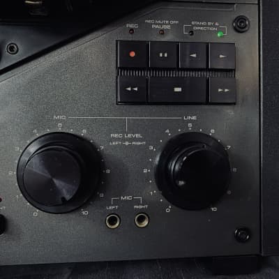 Akai GX-635D Reel-to-Reel Tape Recorder Black w/ Manual image 6