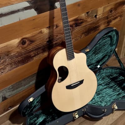 McPherson MG 4.0 XP 2018 - Adirondack Spruce and African Mahogany #2391 Acoustic Electric with LR Baggs image 1