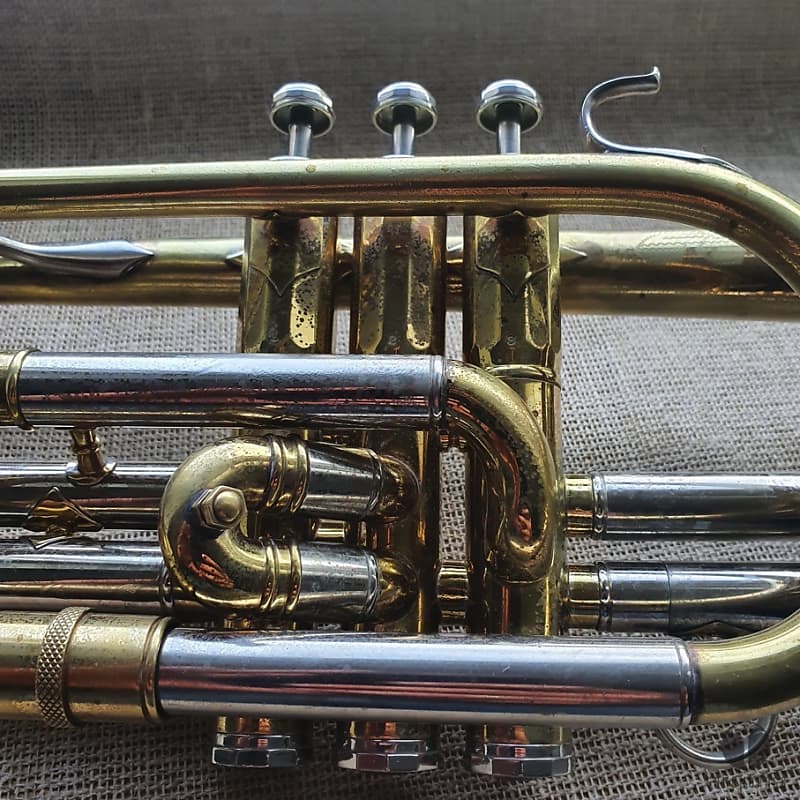 E.K. Blessing SUPER Artist Large Bore cornet, case, | Reverb