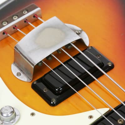 1966 Mosrite Short Scale Bass Prototype Vintage Rare Mk V Ventures Body 1-Of-A-Kind Custom 25” Scale Length Electric Bass Guitar w/ OHSC image 13