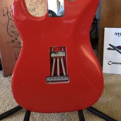 Fender/Wildwood  Stratocaster Fiesta Red Relic image 5