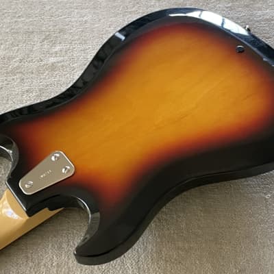 1967 Hagstrom II F-200 Electric Guitar Sunburst + Original Case + Adjustment Tools Made in Sweden Collector Condition image 23