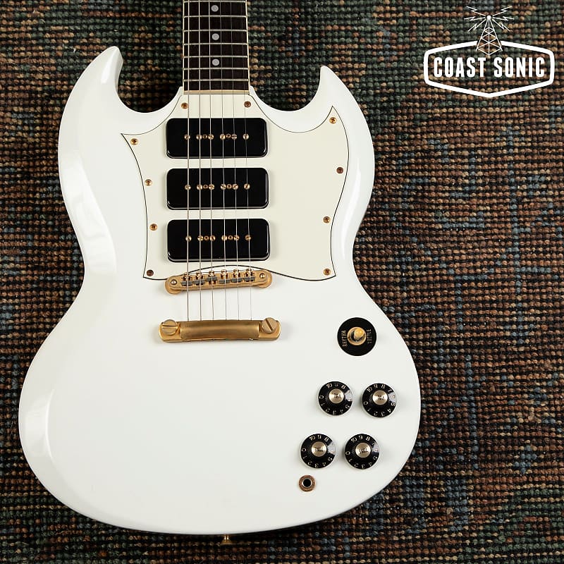 1990 Greco SS-70S 3 Pickup P90 SG Made in Japan | Reverb