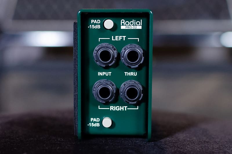 Radial ProD2 Stereo Direct Box | Reverb