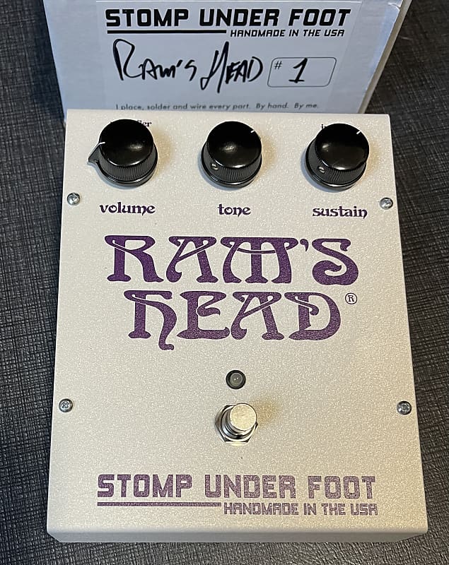 Stomp Under Foot Violet Ram's Head Vintage Edition Muff