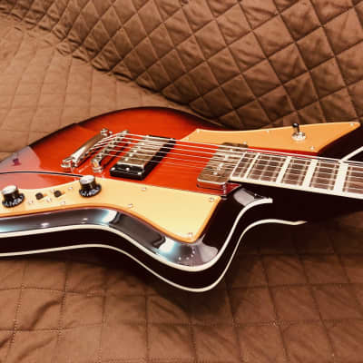 Rivolta MONDATA BARITONE VII Chambered Mahogany Body Maple Neck 6-String Electric Guitar w/Soft Case image 9
